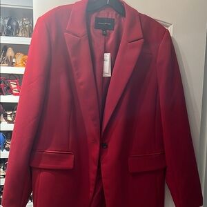Banana Republic Factory Scarlet Blazer